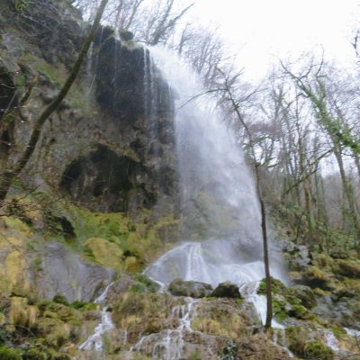 Vuillafans cascade de la Tuffière vend 26 janvier 2024